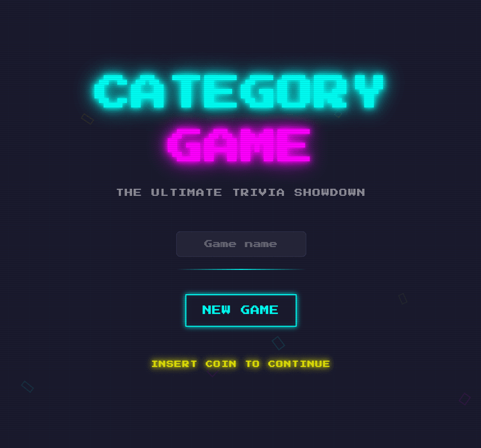 AI Category Game