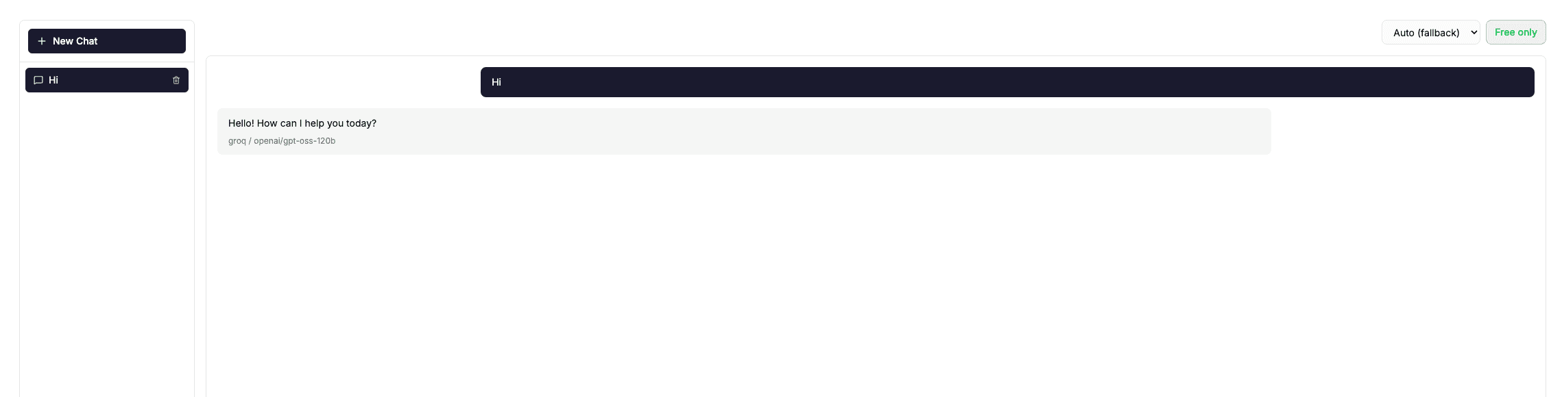 LLM Gateway screenshot 3